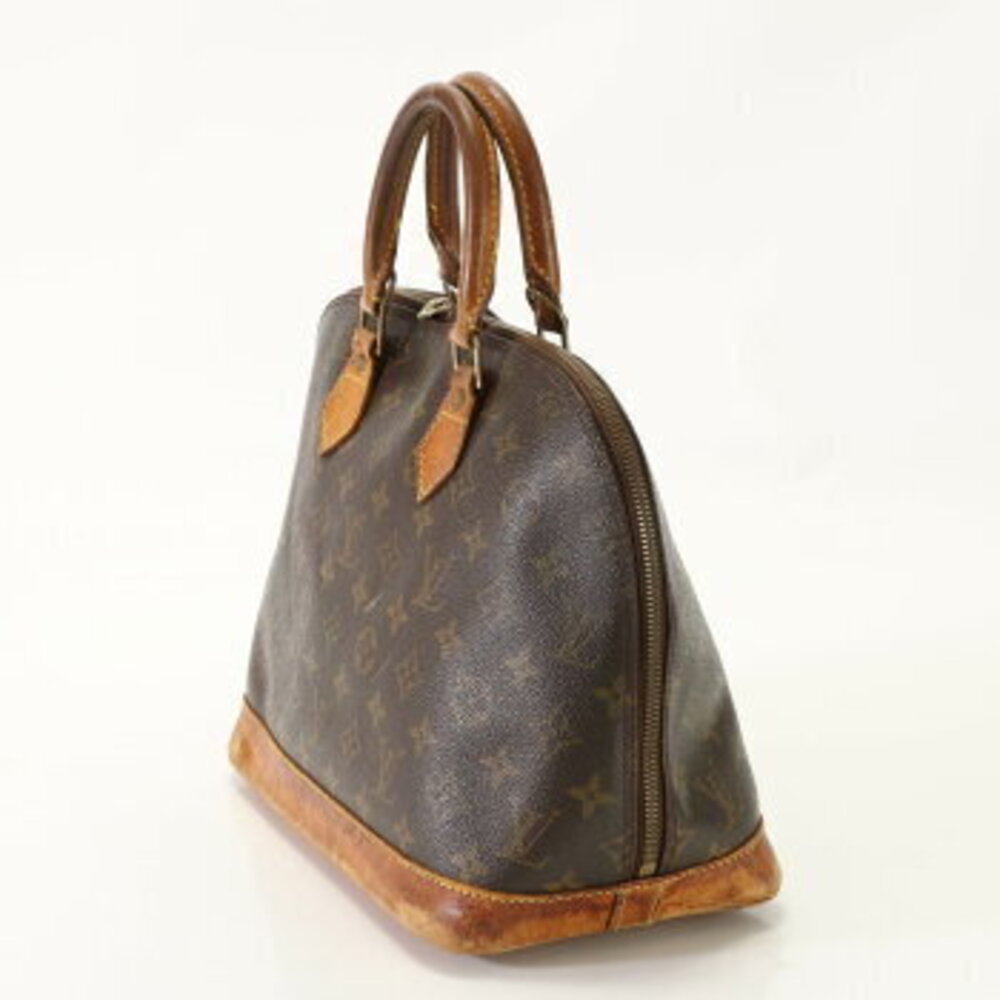 Louis Vuitton Monogram Alma Leather Tote Handbag Top Handles - Picture 3 of 14